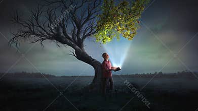 Bringing life to a tree