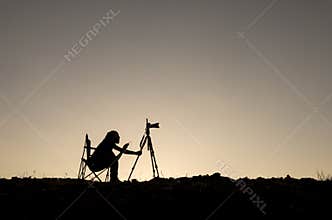 Photography, documentary filming and long exposure