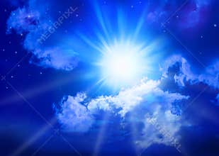 Heaven Sky Sun Christmas Star Heaven