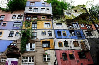 The Hundertwasser House Vienna