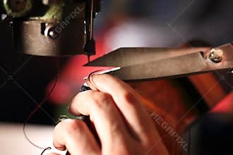 Sewing machine shoes