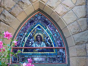 Reuleaux Triangle Style Church Window