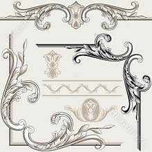 Set of Ornate Flourishes