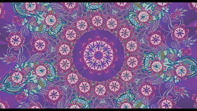 Kaleidoscopic animation