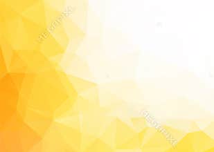 Vector abstract yellow white background