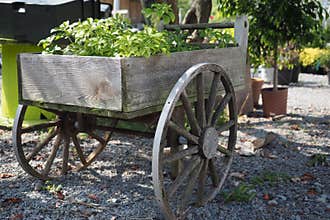 Vintage Garden Cart