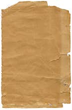 Old textured paper with tattered edge