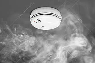Smoke detector of fire alarm