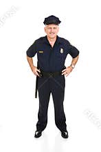 Police Officer Full Body Front