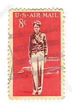 Old postage stamp from USA 8 cent