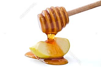 Honey and apple