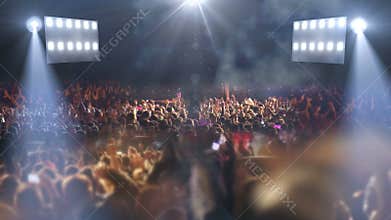 Concert stage 3d light