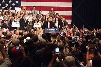 Donald Trump's first Presidential campaign rally in Phoenix