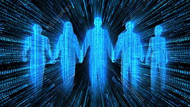 Team of People Digital Workforce Animation