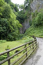 Path to Peak Cavern in Castleton