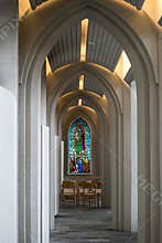 Inside Hallgrimskirkja