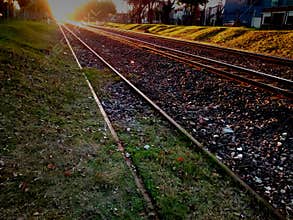 Sunset railroad
