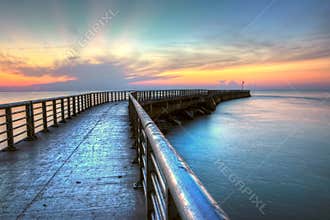 Sunrise At Sebastian Inlet