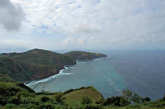 Coastline of one of the Azores islands