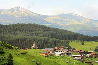 Shenako village, Tusheti region (Georgia)