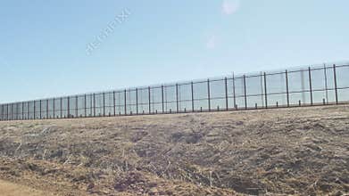 Patrolling the Border on the US and Mexico Border