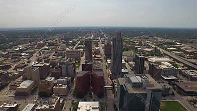 Aerial Nebraska Omaha