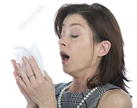 Women with allergies