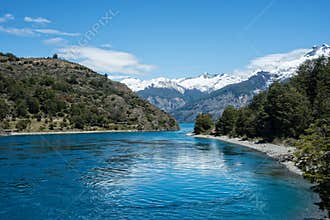 Lake Bertrand in Chile