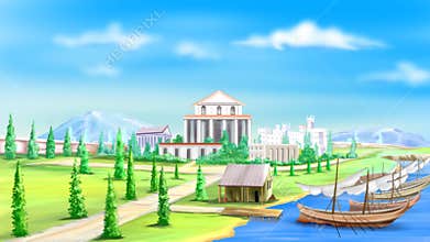 View of the Ancient City