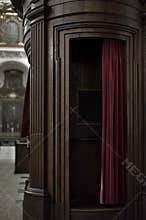 Confessional booth from Cathedral