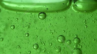 Extreme macro of gel