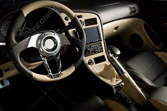 Tuned sport car