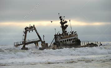Coastal Shipwreck