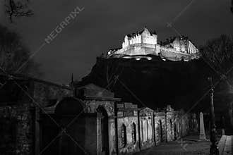 Edinburgh Castle at Night