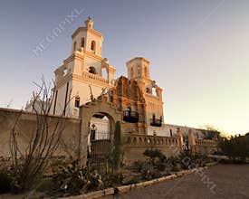 Mission San Xavier del Bac in Tucson, Arizona
