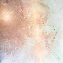 Soft pastel grungy abstract watercolor background in blue and brown