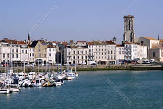 Port of La Rochelle in France