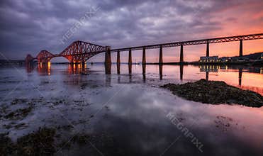The Forth Bridge, Edinburgh, Scotland