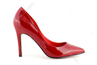 Red women shoe