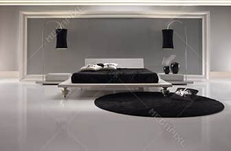 White Luxurious Bedroom