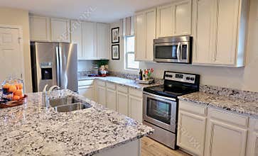 Modern Kitchen in White