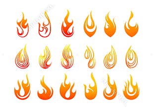 Flames logo design