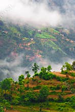 Scenic Tibetan landscape