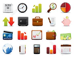Finance Icon Set