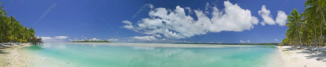 Tropical Dream Beach Paradise Panoramic