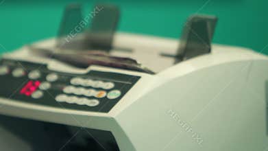 Counting machine in bank not working