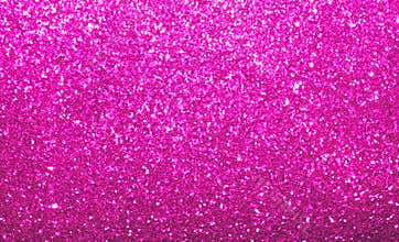 Vibrant bright pink glitter background