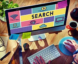 Search Find Data Exploration Browsing Concept