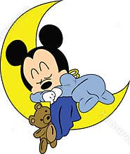 Baby Mickey Mouse Disney Vector