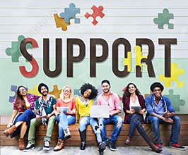 Support Social Help Charity Care Concept